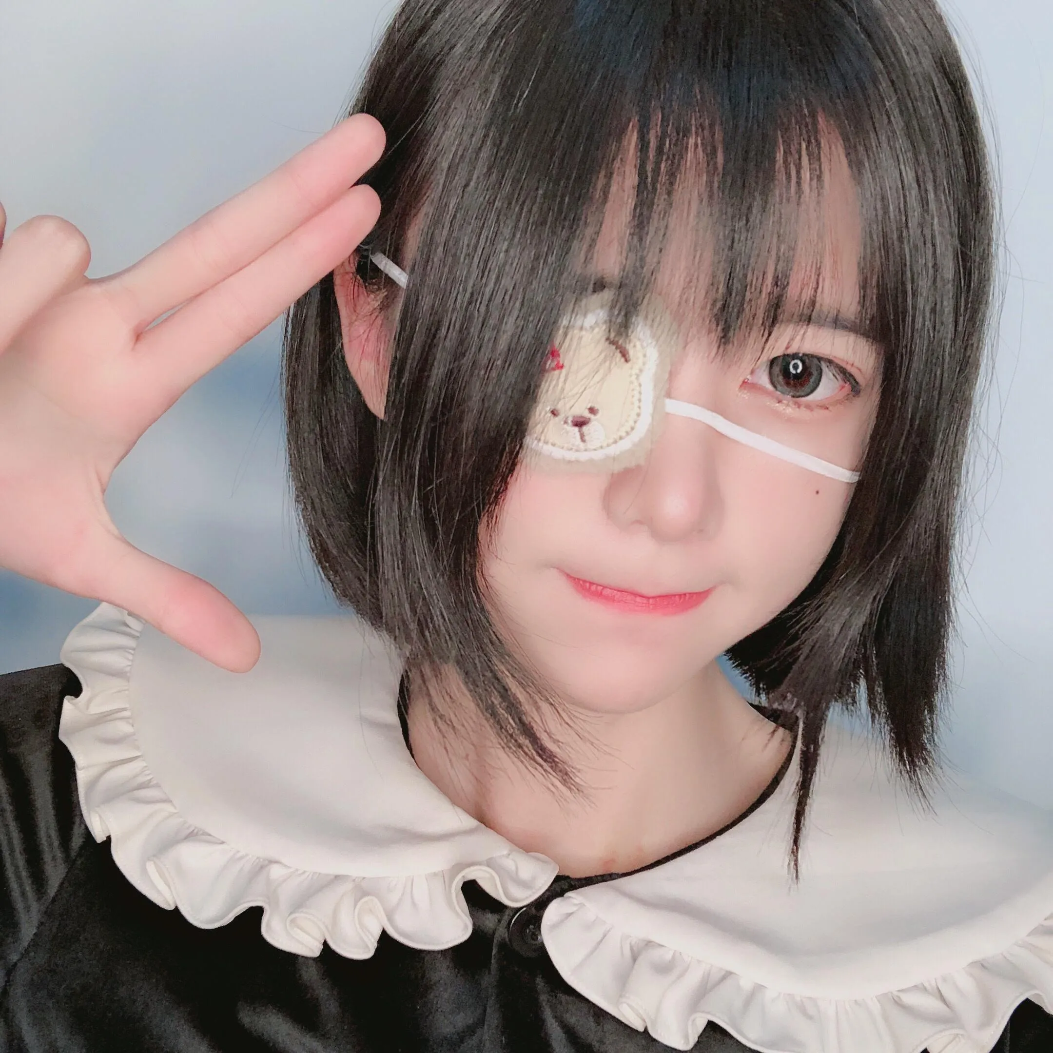 眼酱大魔王w – NO.008 各种杂图合集 [3.15GB]-眼眼朋友圈与一些脸照 [47P]插图1